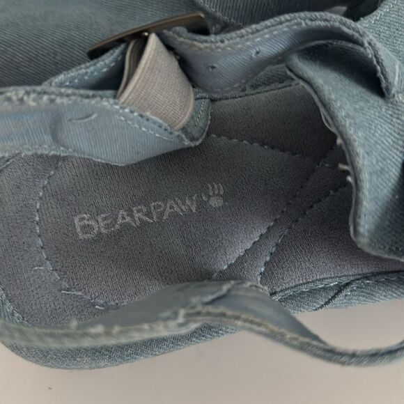 BEAR PAW Ascend Denim Blue Sandals EUC - Picture 4 of 5